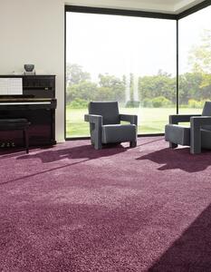 Luxusní koberec Satino Romeo 84 - fialový