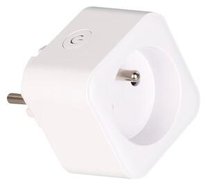 Immax 07762L NEO LITE Smart vnitřní zásuvka s kolíkem v2 typ E 255V 55x55x75mm, bílá, WiFi