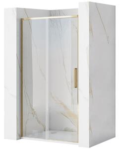 Posuvné sprchové dveře Rea Rapid 110 zlaté