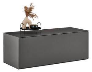 NÍZKÁ KOMODA, antracitová, 121/44/50 cm Dieter Knoll - TV stolky & komody pod TV