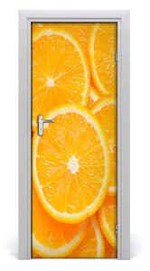 Fototapeta na dveře samolepící pomeranče 75x205cm