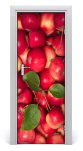 Fototapeta na dveře samolepící červená jablka 85x205 cm