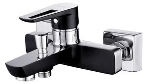 Cersanit S951-009 - Vanová baterie MILLE černá/lesklý chrom