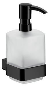 Emco Loft - nástěnný dávkovač tekutého mýdla, černá 052113301