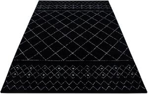 Moderní kusový koberec Lucca 1830 Black | černý Typ: 160x230 cm