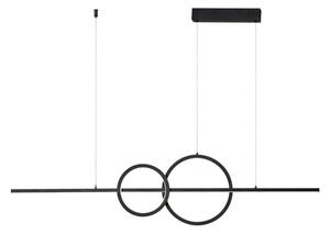 IMMAX 07236L NEO LITE RONDAS Inteligentní závěsné svítidlo 56W 3920lm 131cm černá