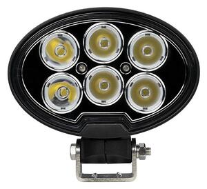 LED Bodové svítidlo pro automobil BLACK LED/60W/10-30V IP69 5700K oválný