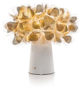 Slamp Stolní LED lampa CLIZIA BATTERY - MAMA NON MAMA Barva: Zlatá, Barva podstavce: černá