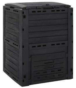 Zahradní kompostér černý 280 l polypropylen 152202