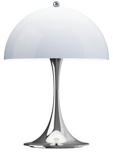 Přenosná lampa Panthella 250 Opal Bluegrey / Chrome