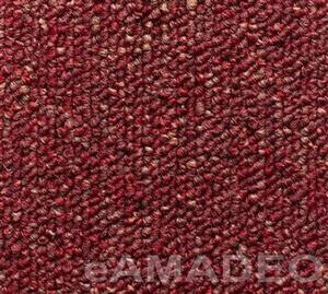 EDEL Zátěžový koberec Lima 125 Sunset - červený - 4m
