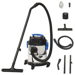 Vysavač na suché a mokré vysávání 1 200 W 20 l stříbrný 152915