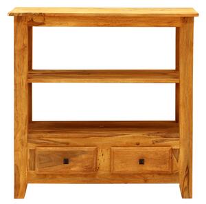 TV stolek z masivu z dřeva palisandr 90x90x35