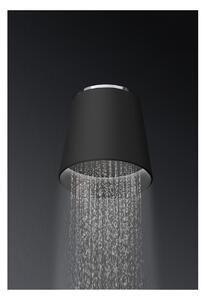 Alpi Fred - hlavová sprcha 218 mm, s LED osvětlením, komplet, černá FDP02 CR NE
