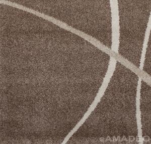 Kusový koberec Platin 6364-76 hnědý - 160x230 cm