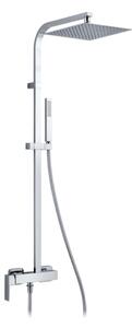 Alpi Una- Sprchová baterie nástěnná, pevná sprcha + ruční sprcha - komplet 18SM2251 BI