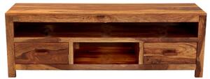 Luxusní tv stolek z masivního dřeva palisandr 150x50x45