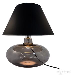 Zuma Line Stolní lampa ADANA GRAFIT ⌀ 40 cm, v. 44 cm Barva: Černo/zlatá