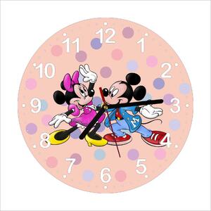 Prckůvsvět dětské nástěnné hodiny Mickey