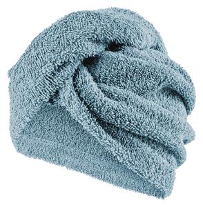 XPOSE® Froté turban na vlasy VERONA - petrolejový 30x75 cm