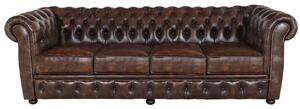 Sedačka Chesterfield čtyřmístná