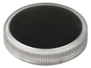 Immax 08494L TERRACE ROUND venkovní solární osvětlení LED 1,5W 15lm 4000K IP 68, černá, senzor, solární
