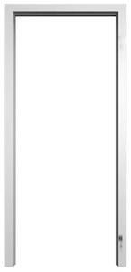Zárubeň NORMAL pro celoskleněné dveře - CPL LAMINÁT - Bílá pór Průchozí šířka (cm): 60, Průchozí výška (cm): 197