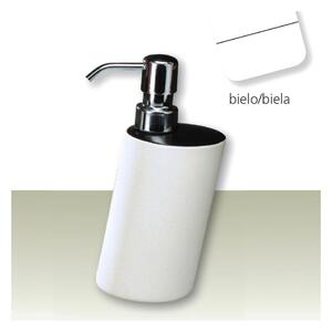 IVAB TAO - Dávkovač tekutého mýdla volně stojící, gres bílá / bílá IBTAO03 / 2