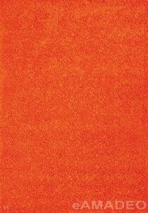 Spoltex Kusový koberec Efor Shaggy 3419 - oranžový - 80x150cm