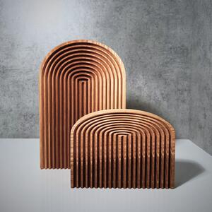 Wooden Mooden Dřevěná stolní dekorace Modern Velikost: 20x15 cm, Materiál: Jasan