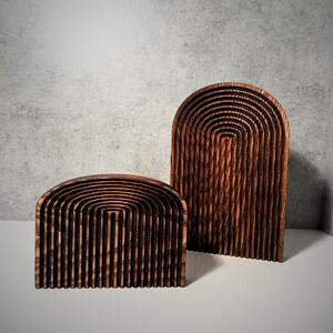 Wooden Mooden Dřevěná stolní dekorace Modern Velikost: 30x20 cm, Materiál: Mořený jasan