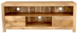 Dřevěný stolek pod tv 150x60x45 z masivu mango