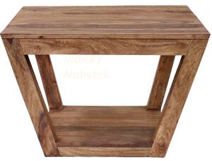 Konferenční stolek dřevo palisandr 60x40x60
