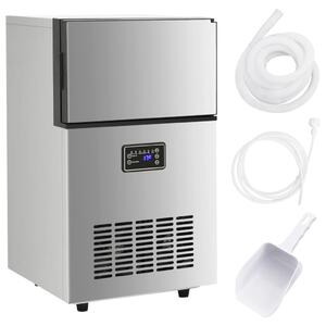 Výrobník ledových kostek stříbrný 45 kg / 24 h 153682