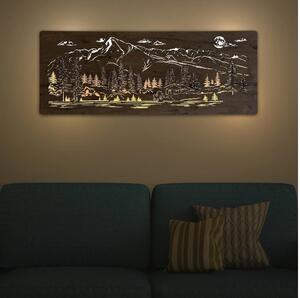 Li-Go 23524/DUB2 - LED Stmívatelná nástěnná dekorace LED/24W/230V 130x50 cm dub