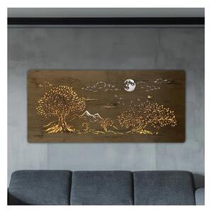 Li-Go 5478/DUB2 - LED Stmívatelná nástěnná dekorace LED/24W/230V 130x60 cm dub