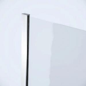 Cersanit Moduo - boční stěna 80x195cm, chromový profil-čiré sklo, S162-007