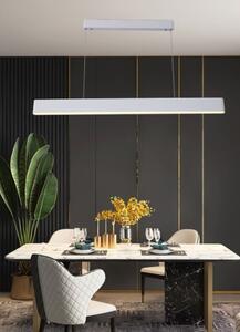 Immax 07157-W120X NEO MILANO závěsné lineární svítidlo LED 1200mm 40W/2824lm 2700-6500K RGB, zlatá