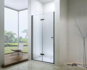 Mexen LIMA sprchové skládací dveře do otvoru 120 cm, černá-transparentní, 856-120-000-70-00