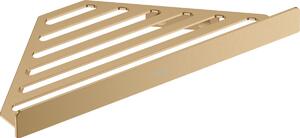 Hansgrohe AddStoris Q - Košík do rohu, kartáčovaný bronz 41741140