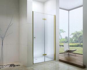 Mexen LIMA sprchové skládací dveře do otvoru 70 cm, zlatá, 856-070-000-50-00