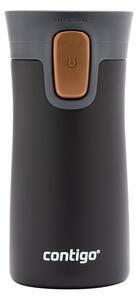 Contigo Termo láhev Pinnacle s bronzovým tlačítkem 300 ml, Matte Black