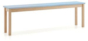 AJ Produkty Lavice ZET, 1800x440 mm, blankytně modrá