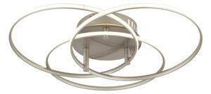 GLOBO 67355-40N KOMBOS stropní svítidlo D456mm LED 40W 4680/3520lm 4000K nikl