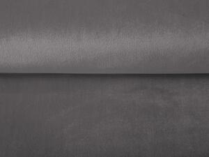Sametová látka Velvet Premium SVP-017 Tmavě šedá - šířka 145 cm