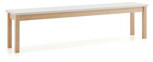 AJ Produkty Lavice ZET, 1800x360 mm, bílá