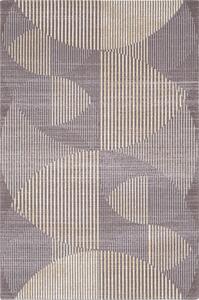 Šedý vlněný koberec 100x180 cm Shades – Agnella