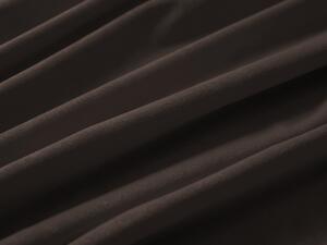Biante Sametový obdélníkový ubrus Velvet Premium SVP-016 Tmavě hnědý 50x100 cm