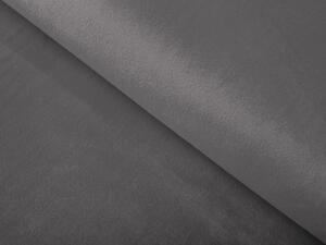 Biante Sametový obdélníkový ubrus Velvet Premium SVP-017 Tmavě šedý 50x100 cm