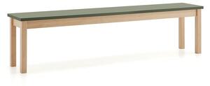 AJ Produkty Lavice ZET, 1800x360 mm, tmavě zelená